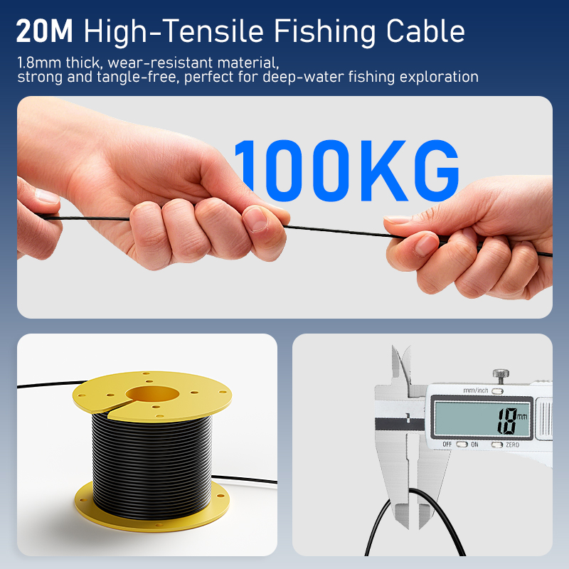 4,3 inç LCD Ekranlı Taşınabili - Fishing Depth Finder incelemesi ve fiyatı
