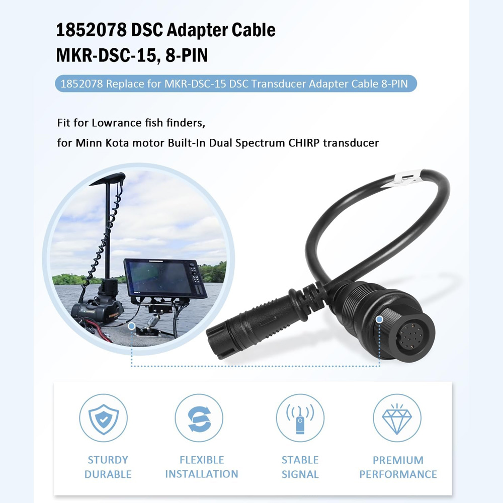 1852078 MKR-DSC-15DSC Transdüs - Fish Finder Cable incelemesi ve fiyatı